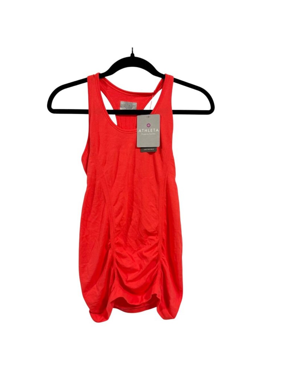 Athleta Fastest Track Tank Coral Size XS NWT